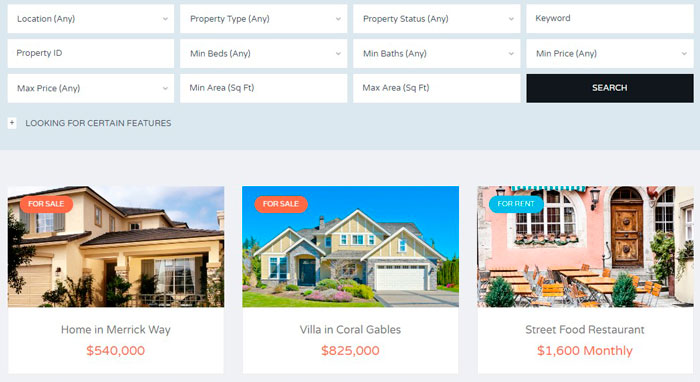 buscador inmuebles