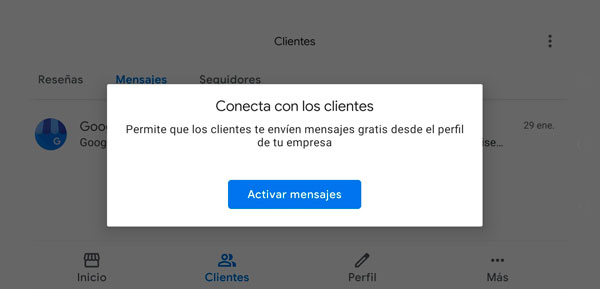 conectar con clientes