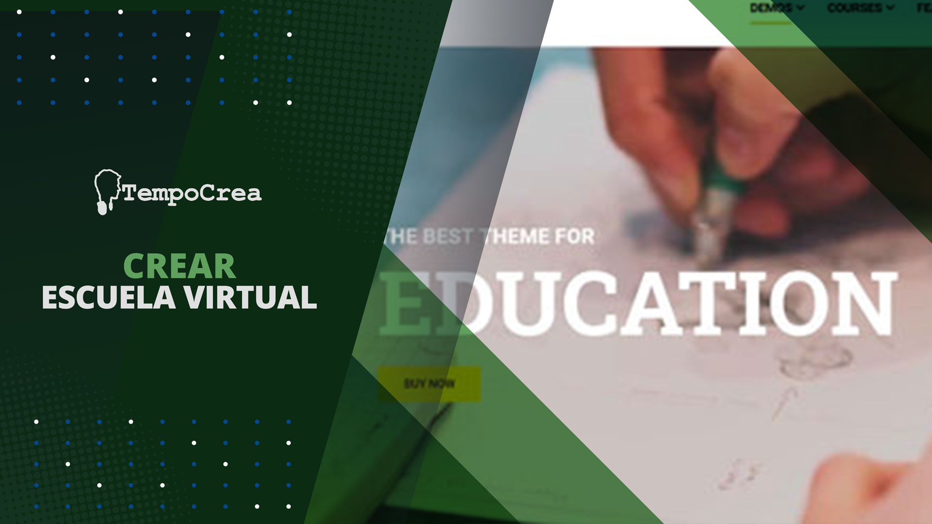 crear escuela virtual